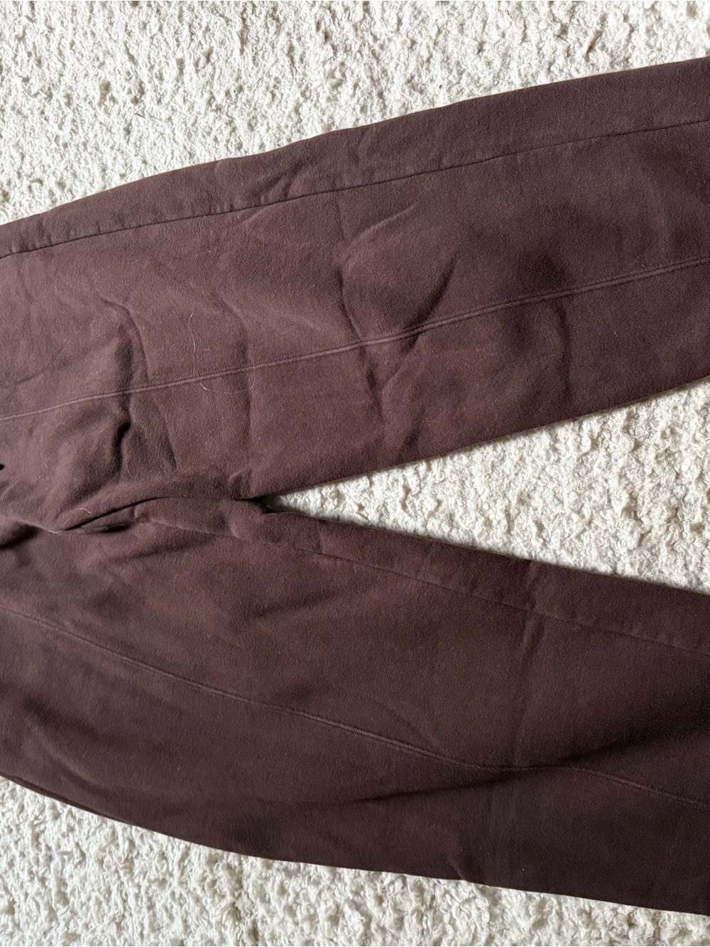 DSG Women’s Dark Brown & White Barrell Sweatpants